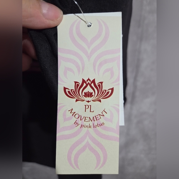 Pink Lotus Sweatshirt Black/Pink Wms Small Start Your Journey NWT - Picture 4 of 9